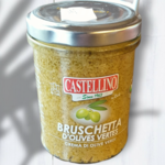 Bruschetta d&#39;olives vertes